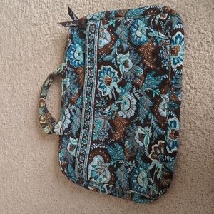 Vera Bradley laptop bag, Java Blue print